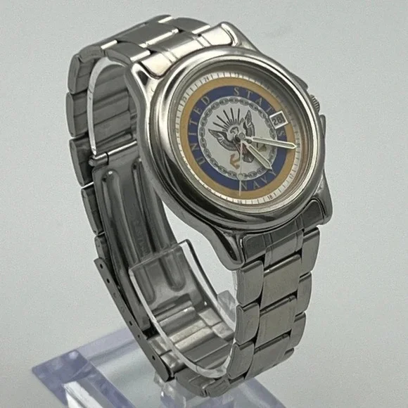 Accutime Unisex United States Navy Collectible Watch Working